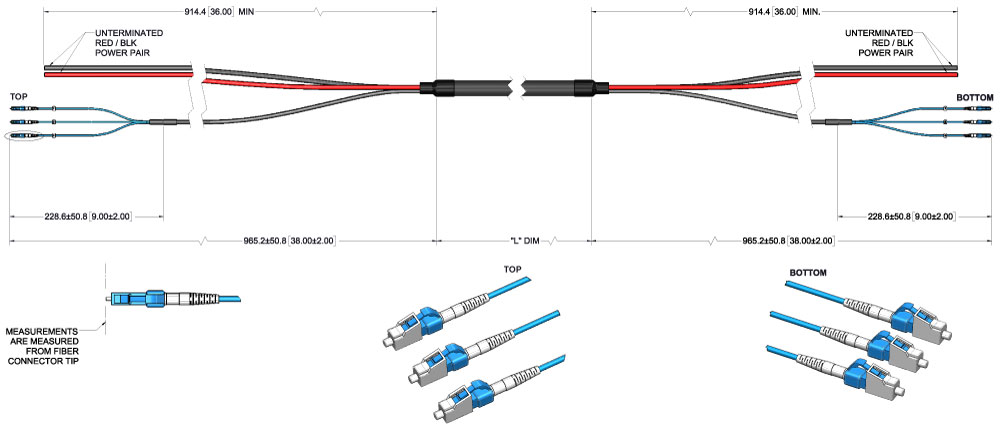 RFS HB058-13U1SS3-150F — Гибридная кабельная сборка HYBRIFLEX 5/8″ · 45.7 — изображение 2