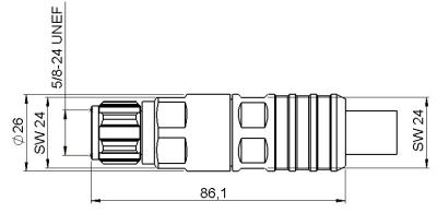 RFS NM-RA12-P02 — Радиочастотный соединитель all ALF and RLK-Series 1/2″ · N — изображение 3