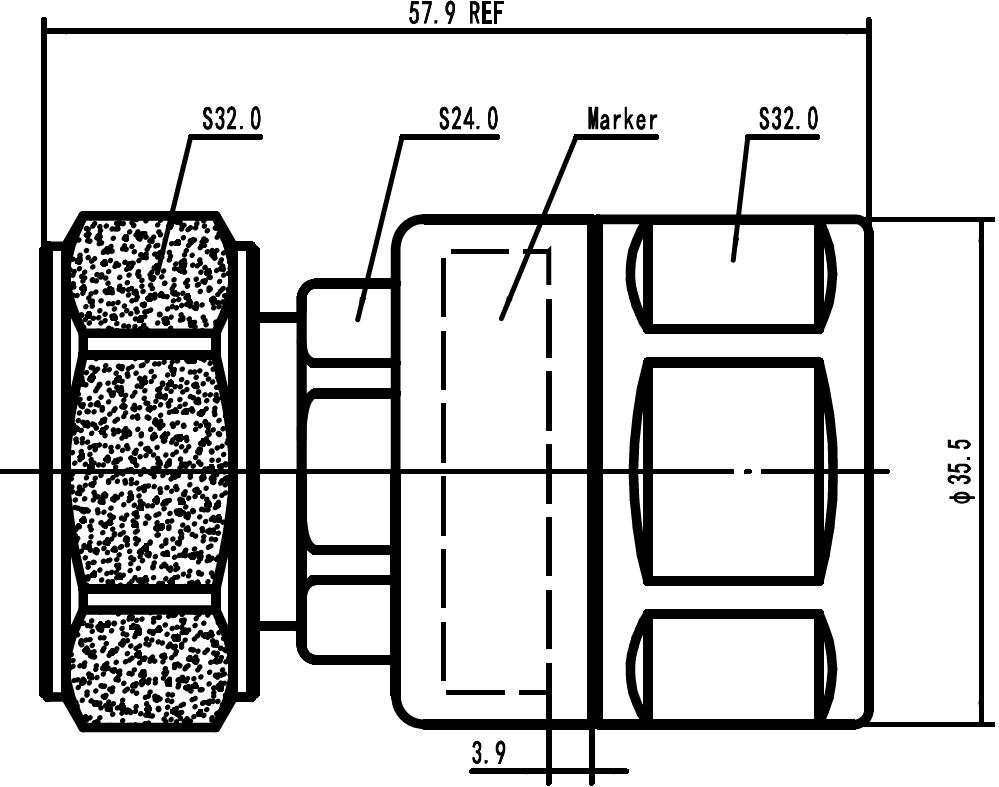 716M-LCF78-C03 Outline drawing