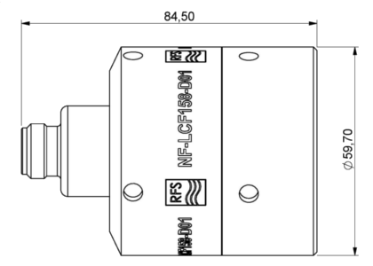 RFS NF-LCF158-D01 — Радиочастотный соединитель 1-5/8″ · N — изображение 4