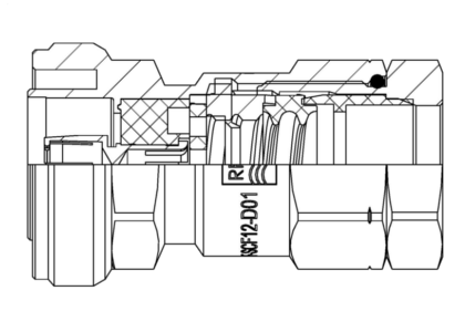 RFS 716F-SCF12-D01 — Радиочастотный соединитель SCF12-50 Series 1/2″ · 7-16 DIN — изображение 3