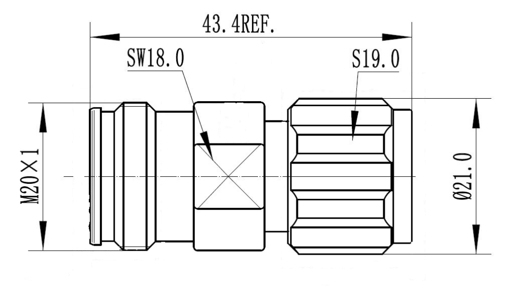 RFS 43F-NM — Радиочастотный адаптер 4.3-10 · N